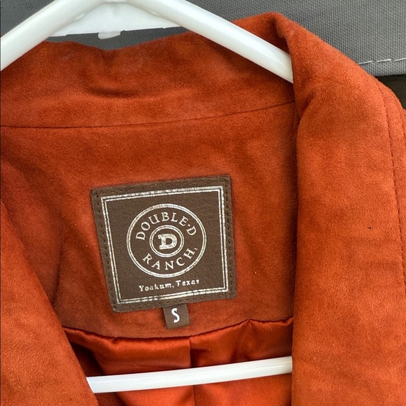 Double D Ranch Rust Suede Blazer - Picture 2 of 5